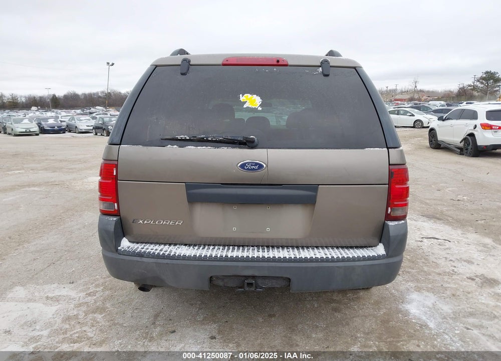 2003 FORD EXPLORER VIN: 1FMZU72K03UA75695