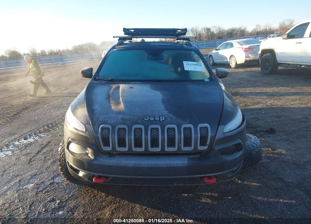2015 JEEP CHEROKEE TRAILHAWK VIN: 1C4PJMBSXFW756362