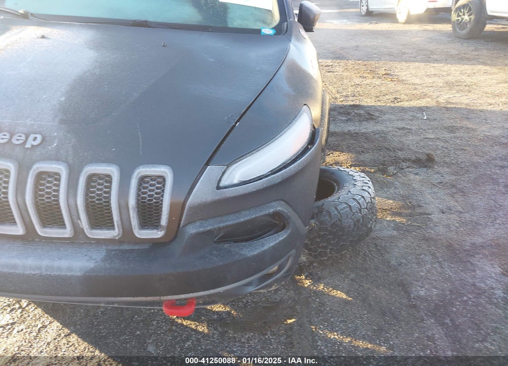 2015 JEEP CHEROKEE TRAILHAWK VIN: 1C4PJMBSXFW756362