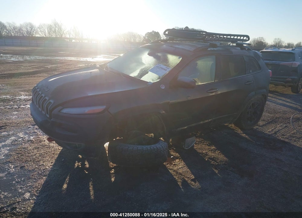 2015 JEEP CHEROKEE TRAILHAWK VIN: 1C4PJMBSXFW756362