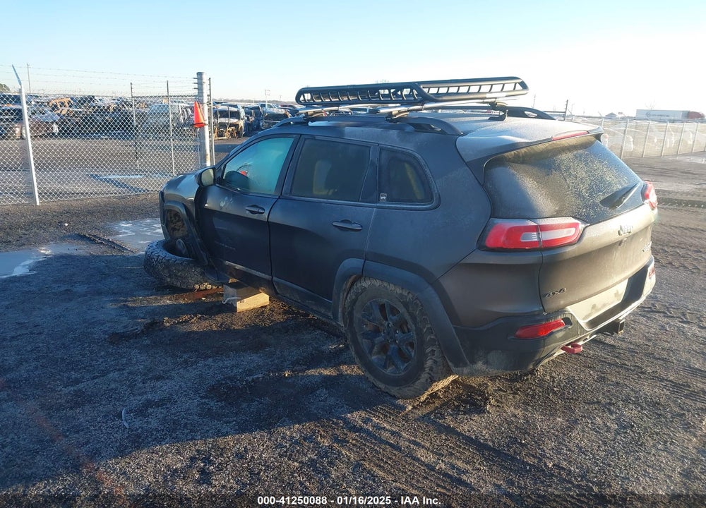 2015 JEEP CHEROKEE TRAILHAWK VIN: 1C4PJMBSXFW756362