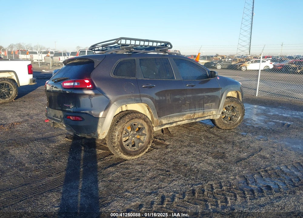 2015 JEEP CHEROKEE TRAILHAWK VIN: 1C4PJMBSXFW756362