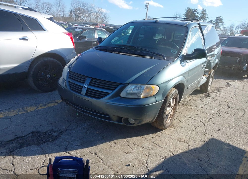 2007 DODGE GRAND CARAVAN SXT VIN: 2D4GP44L67R295128