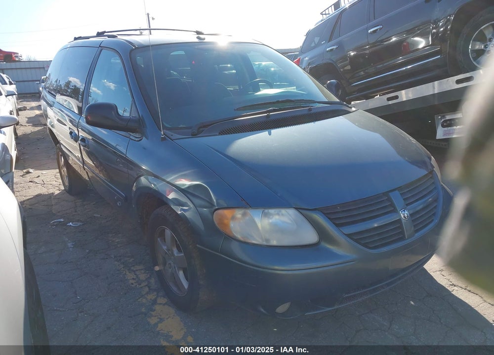 2007 DODGE GRAND CARAVAN SXT VIN: 2D4GP44L67R295128