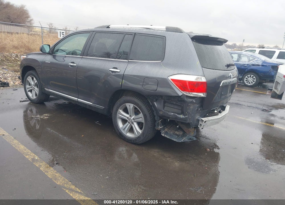 2013 TOYOTA HIGHLANDER VIN: 5TDDK3EH8DS261441