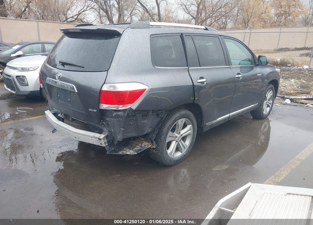 2013 TOYOTA HIGHLANDER VIN: 5TDDK3EH8DS261441