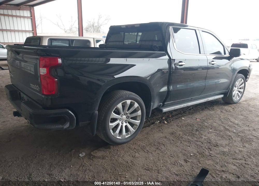 2020 CHEVROLET SILVERADO 1500 4WD SHORT BED HIGH COUNTRY VIN: 3GCUYHELXLG432705