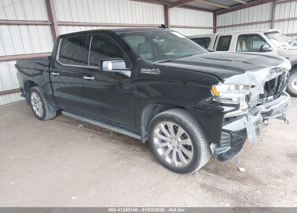 2020 CHEVROLET SILVERADO 1500 4WD SHORT BED HIGH COUNTRY VIN: 3GCUYHELXLG432705