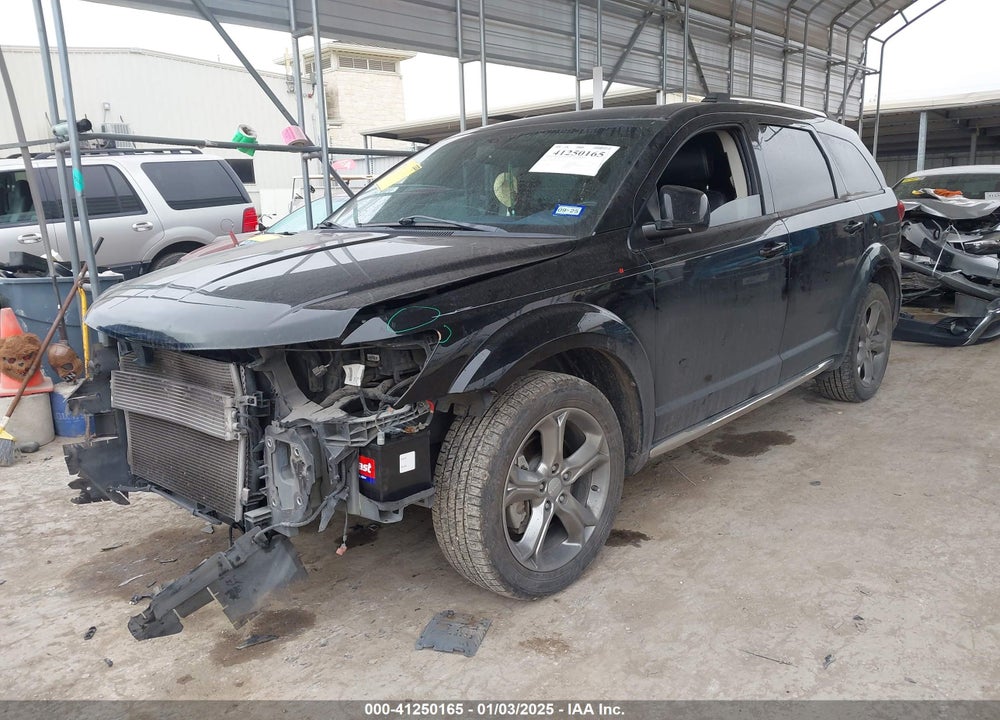 2017 DODGE JOURNEY CROSSROAD PLUS VIN: 3C4PDCGB0HT605615