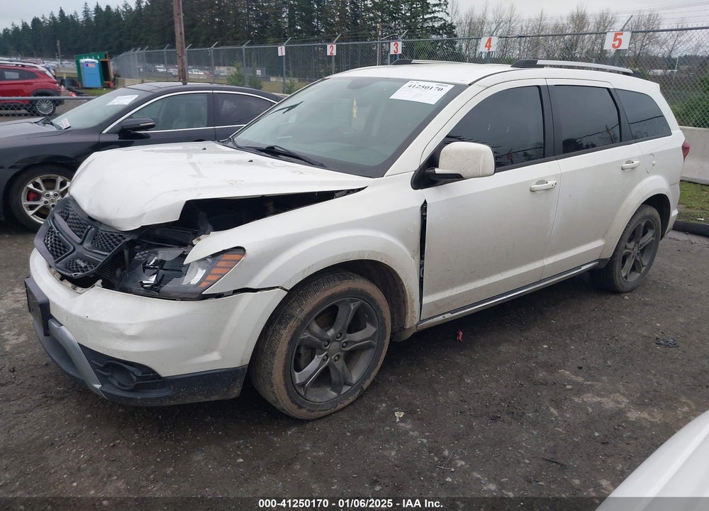 2014 DODGE JOURNEY CROSSROAD VIN: 3C4PDCGG6ET260842