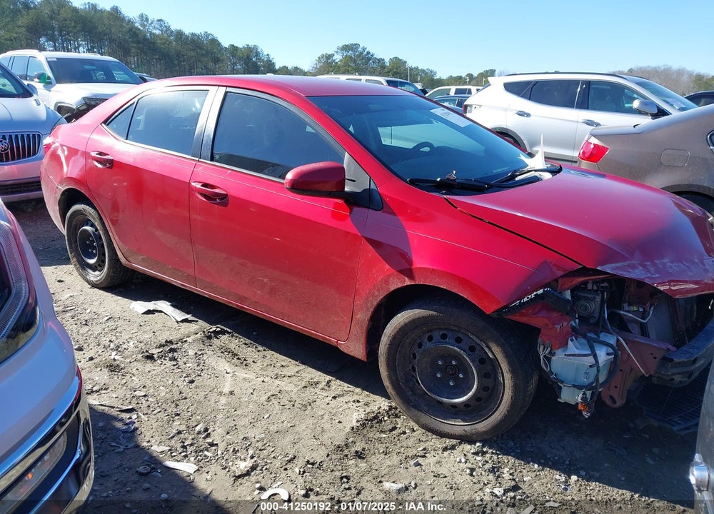 2016 TOYOTA COROLLA LE VIN: 5YFBURHE7GP552855