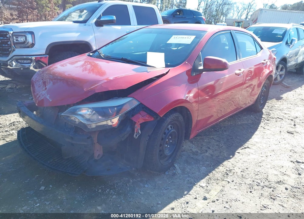 2016 TOYOTA COROLLA LE VIN: 5YFBURHE7GP552855