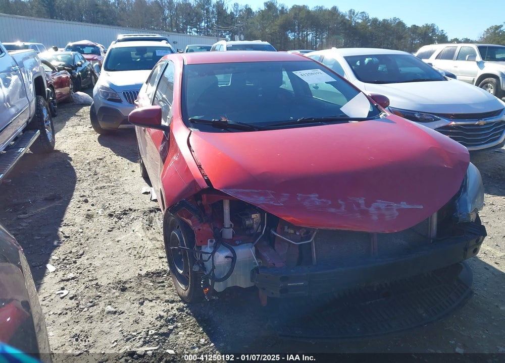 2016 TOYOTA COROLLA LE VIN: 5YFBURHE7GP552855