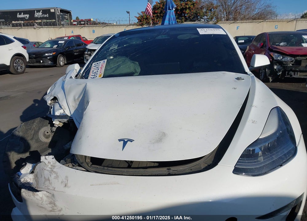 2021 TESLA MODEL 3 LONG RANGE DUAL MOTOR ALL-WHEEL DRIVE VIN: 5YJ3E1EB5MF936573