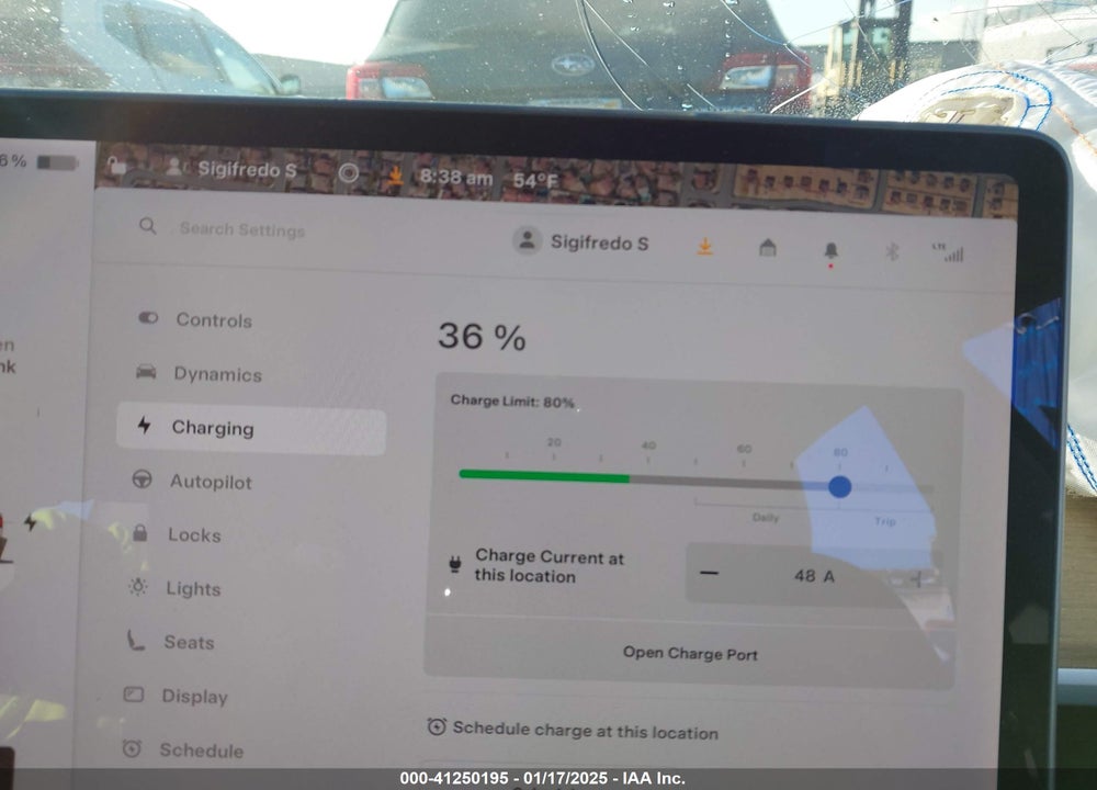 2021 TESLA MODEL 3 LONG RANGE DUAL MOTOR ALL-WHEEL DRIVE VIN: 5YJ3E1EB5MF936573