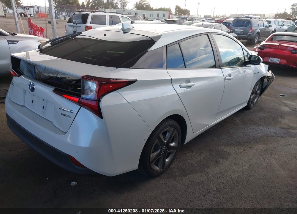 2020 TOYOTA PRIUS LIMITED VIN: JTDKARFU9L3122413