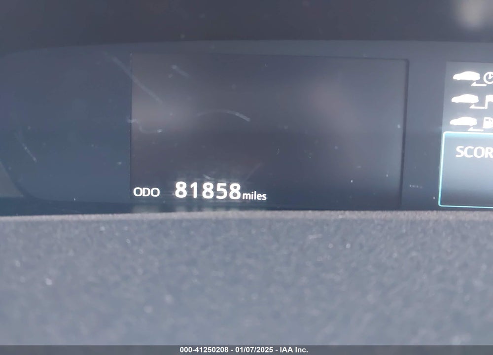 2020 TOYOTA PRIUS LIMITED VIN: JTDKARFU9L3122413