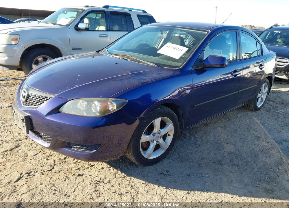 2006 MAZDA 3 I VIN: JM1BK32F261445784