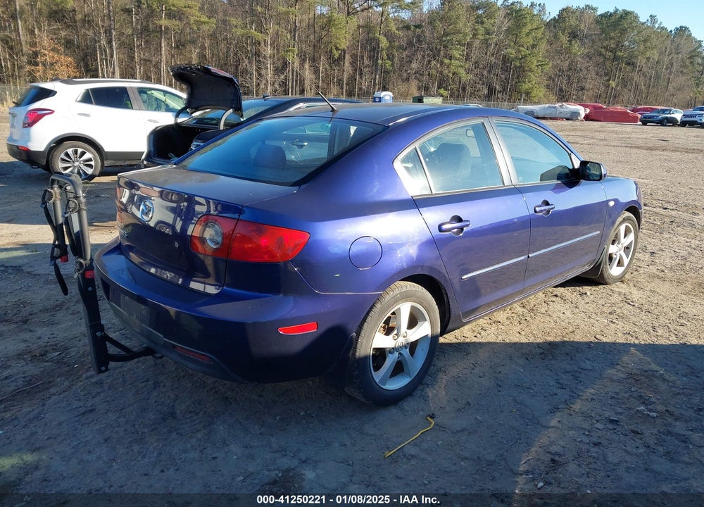 2006 MAZDA 3 I VIN: JM1BK32F261445784