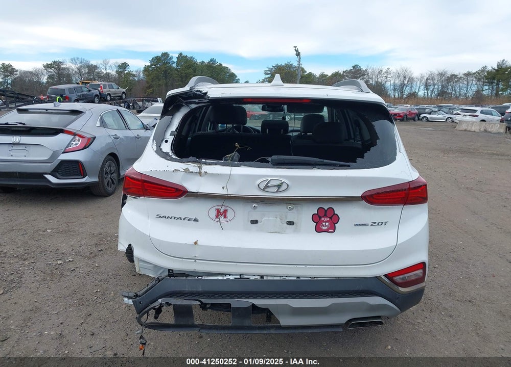 2020 HYUNDAI SANTA FE LIMITED 2.0T VIN: 5NMS5CAA7LH148833
