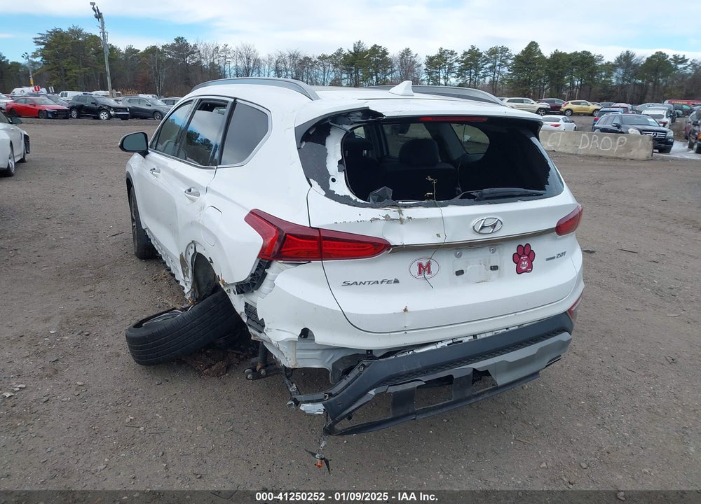2020 HYUNDAI SANTA FE LIMITED 2.0T VIN: 5NMS5CAA7LH148833