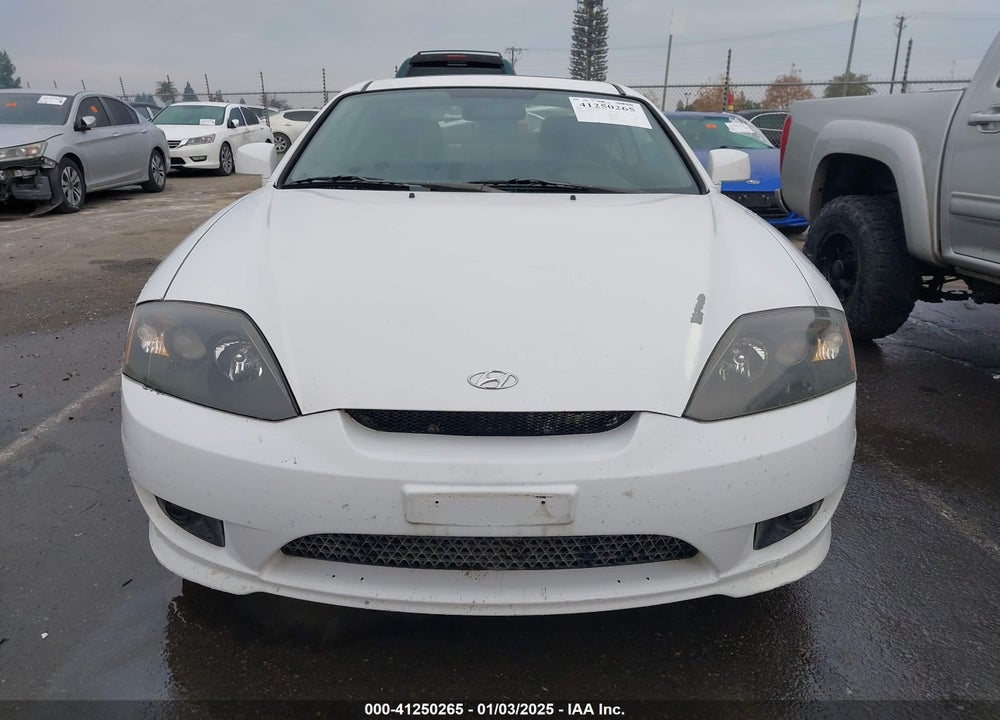 2005 HYUNDAI TIBURON GS VIN: KMHHM65D05U157741