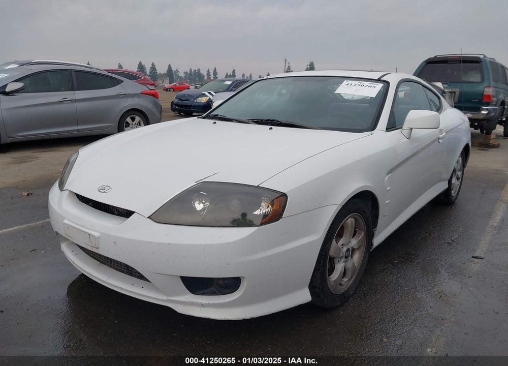 2005 HYUNDAI TIBURON GS VIN: KMHHM65D05U157741