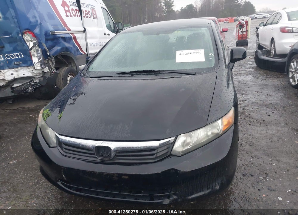2012 HONDA CIVIC SDN LX VIN: 19XFB2F5XCE088294
