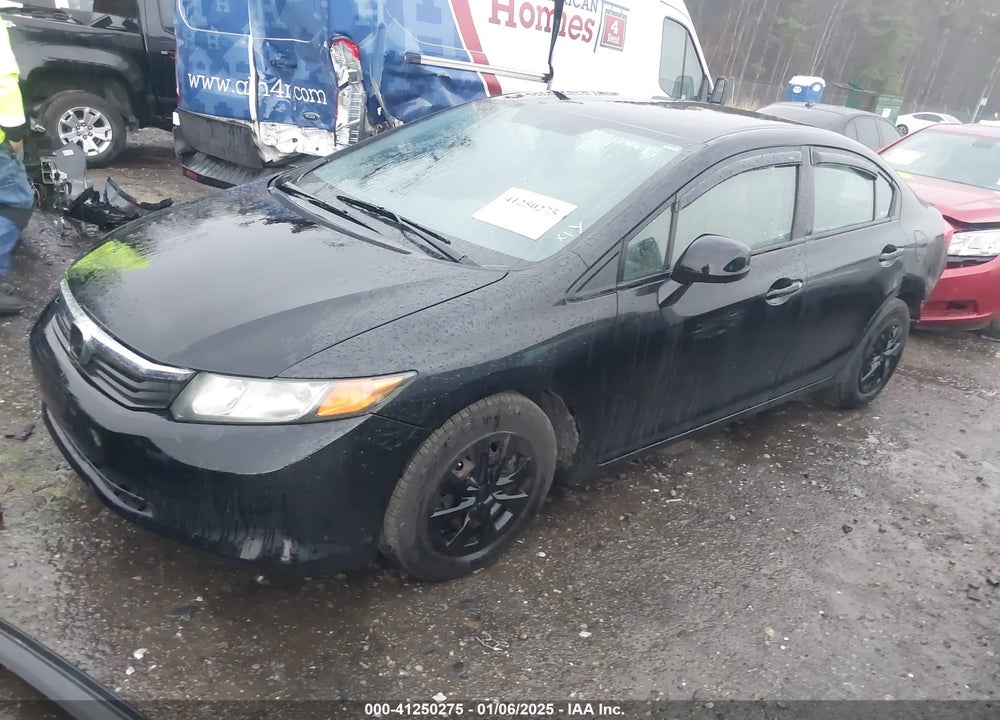 2012 HONDA CIVIC SDN LX VIN: 19XFB2F5XCE088294
