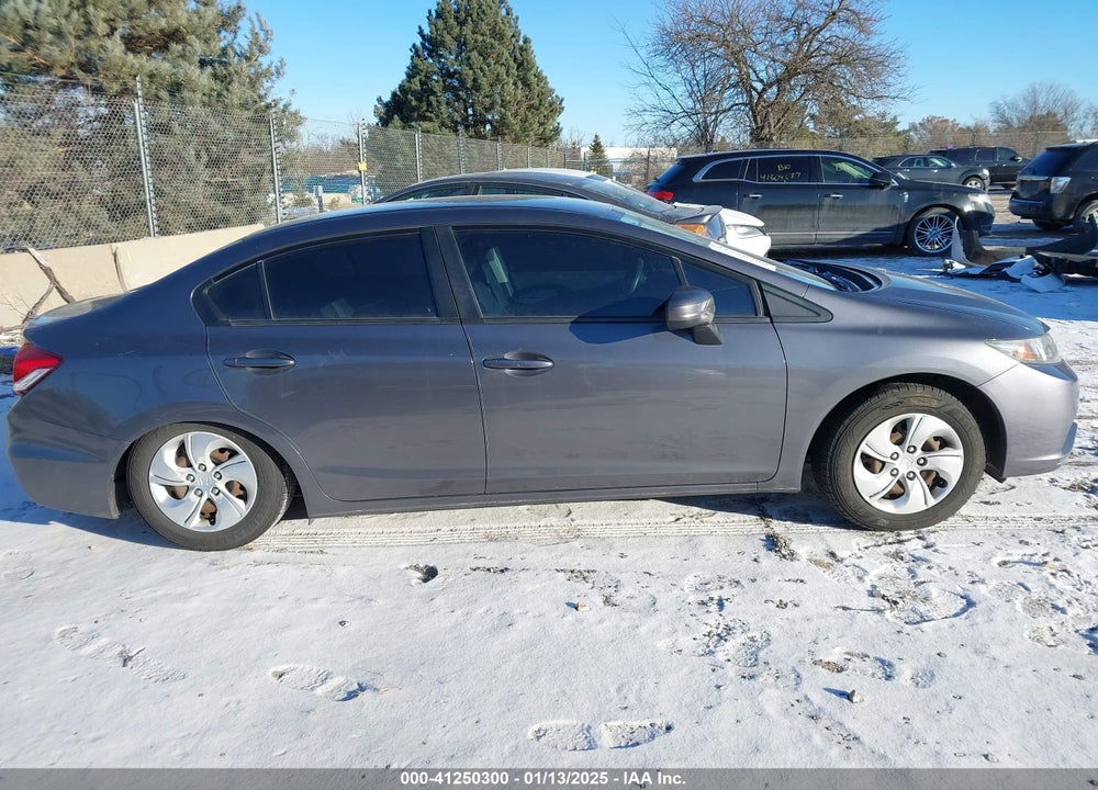 2014 HONDA CIVIC LX VIN: 2HGFB2F5XEH549101
