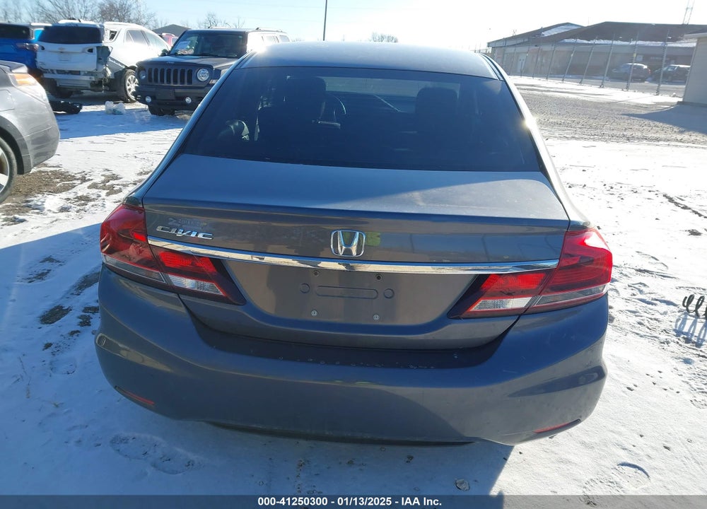 2014 HONDA CIVIC LX VIN: 2HGFB2F5XEH549101