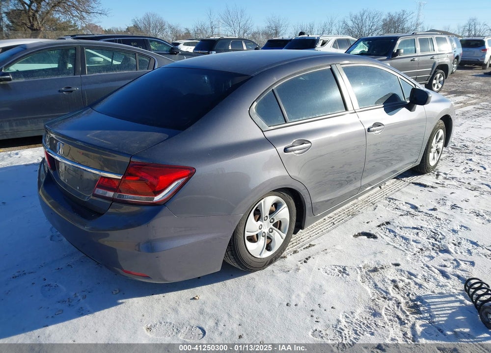 2014 HONDA CIVIC LX VIN: 2HGFB2F5XEH549101