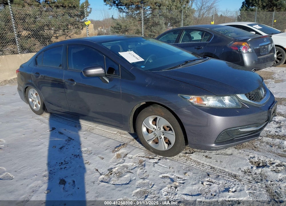 2014 HONDA CIVIC LX VIN: 2HGFB2F5XEH549101