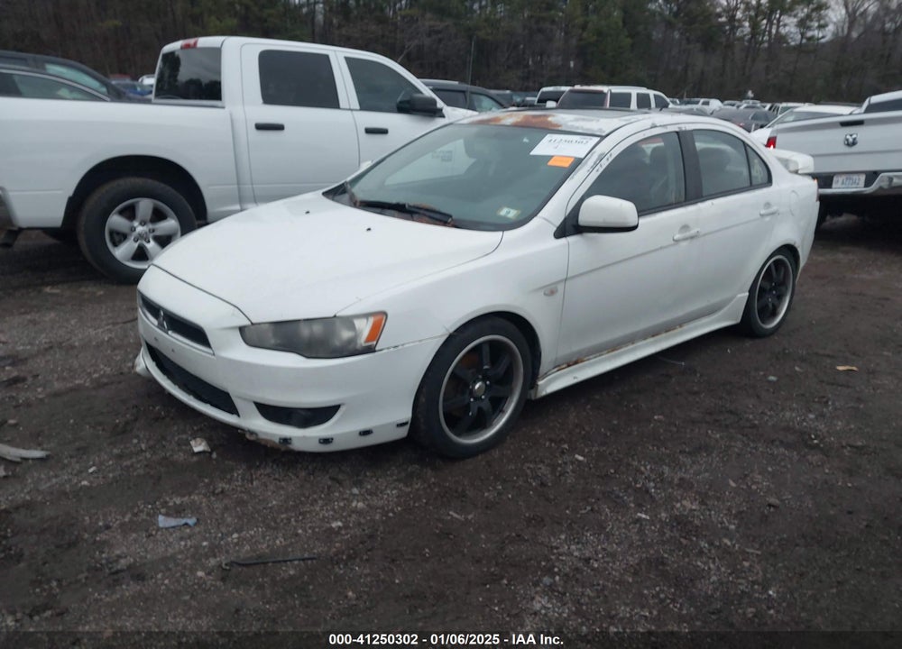 2008 MITSUBISHI LANCER GTS VIN: JA3AU86U88U012840