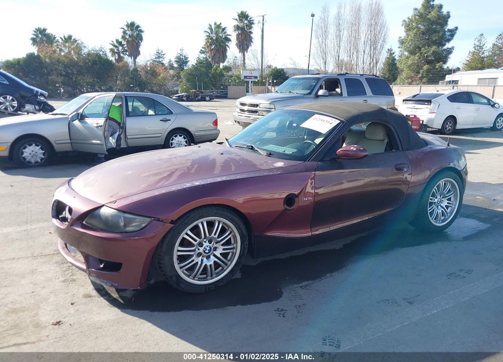 2003 BMW Z4 3.0I VIN: 4USBT53493LT21334