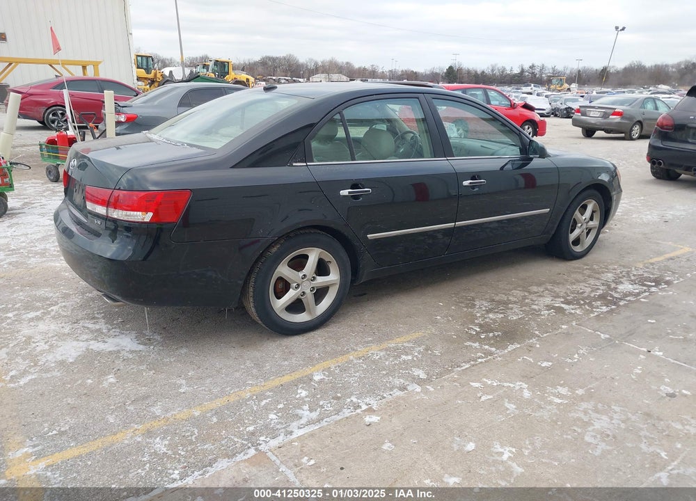 2008 HYUNDAI SONATA LIMITED V6/SE V6 VIN: 5NPEU46F18H369915