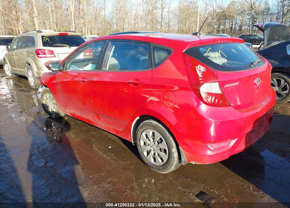 2015 HYUNDAI ACCENT GS VIN: KMHCT5AE8FU215036