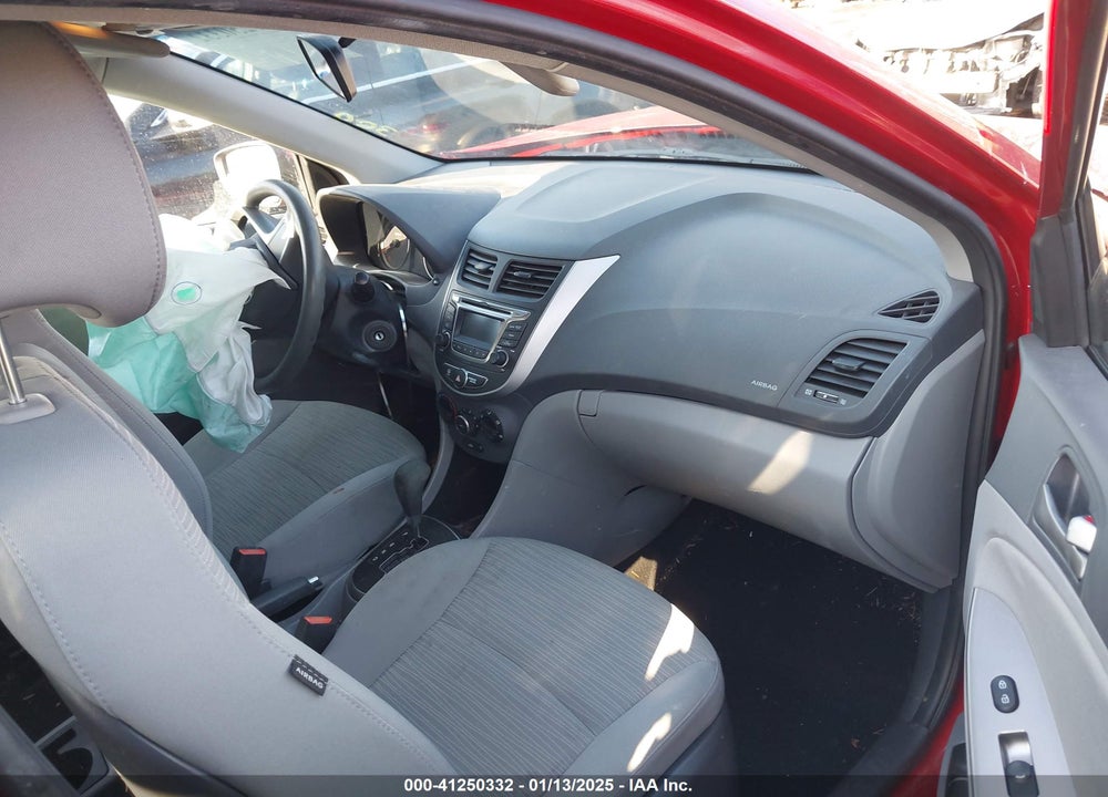 2015 HYUNDAI ACCENT GS VIN: KMHCT5AE8FU215036