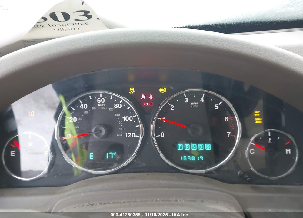 2010 JEEP LIBERTY SPORT VIN: 1J4PN2GK0AW159497