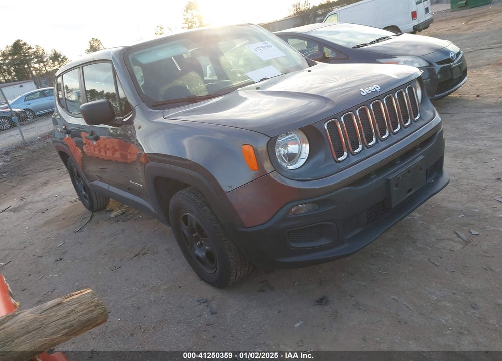 2016 JEEP RENEGADE SPORT VIN: ZACCJAAW1GPD26817