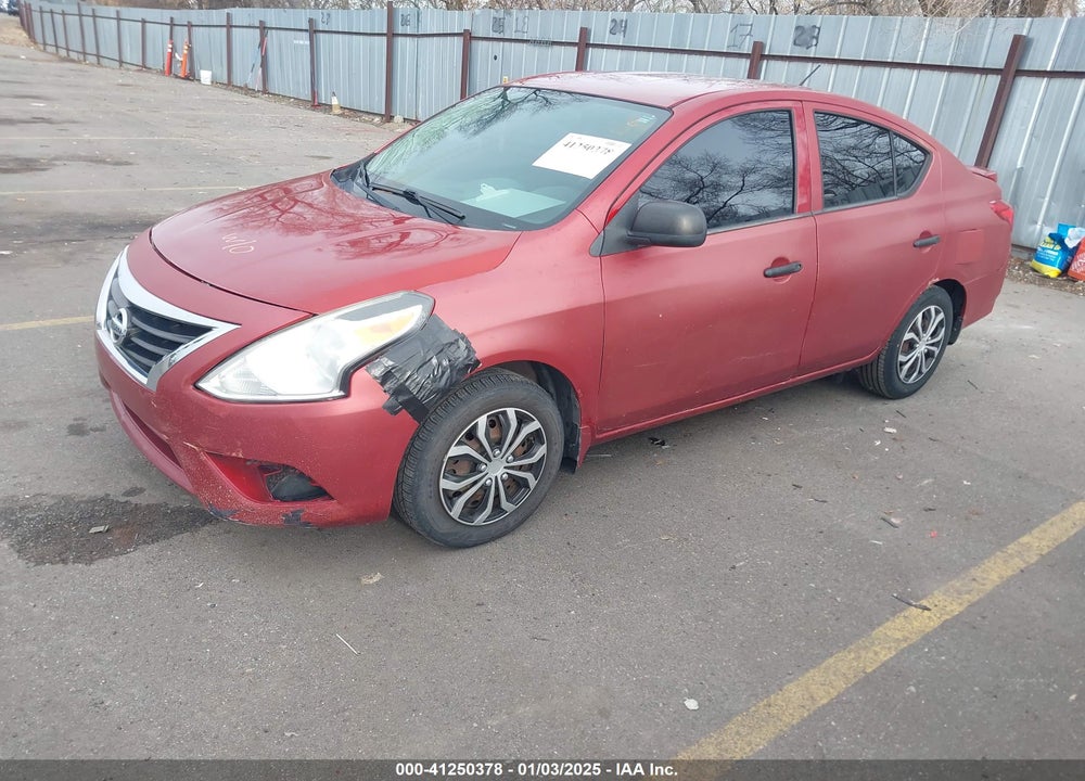 2015 NISSAN VERSA 1.6 S+ VIN: 3N1CN7AP8FL895044