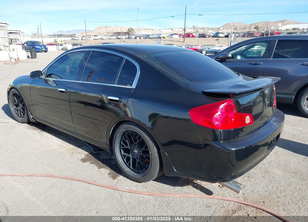 2006 INFINITI G35X VIN: JNKCV51F76M609620
