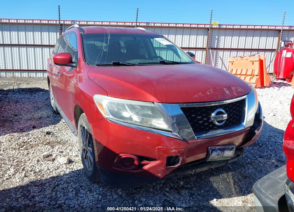 2013 NISSAN PATHFINDER SV VIN: 5N1AR2MN6DC656506