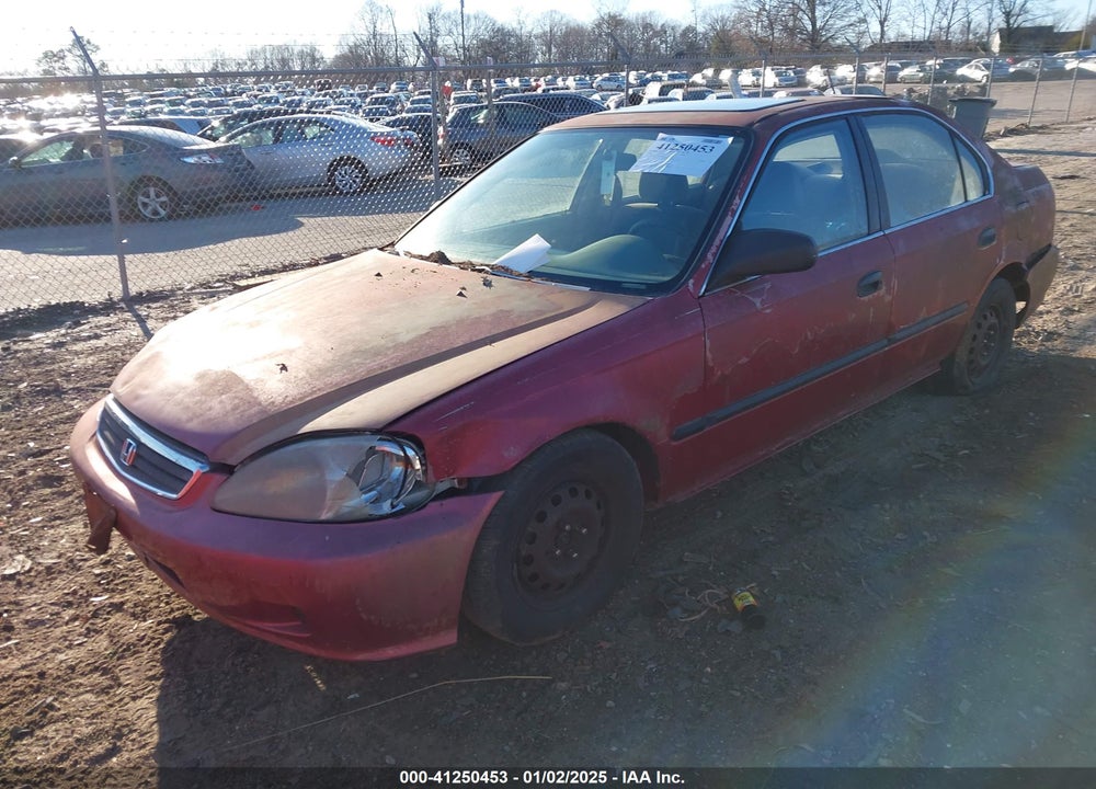 1999 HONDA CIVIC LX VIN: 1HGEJ6579XL014663