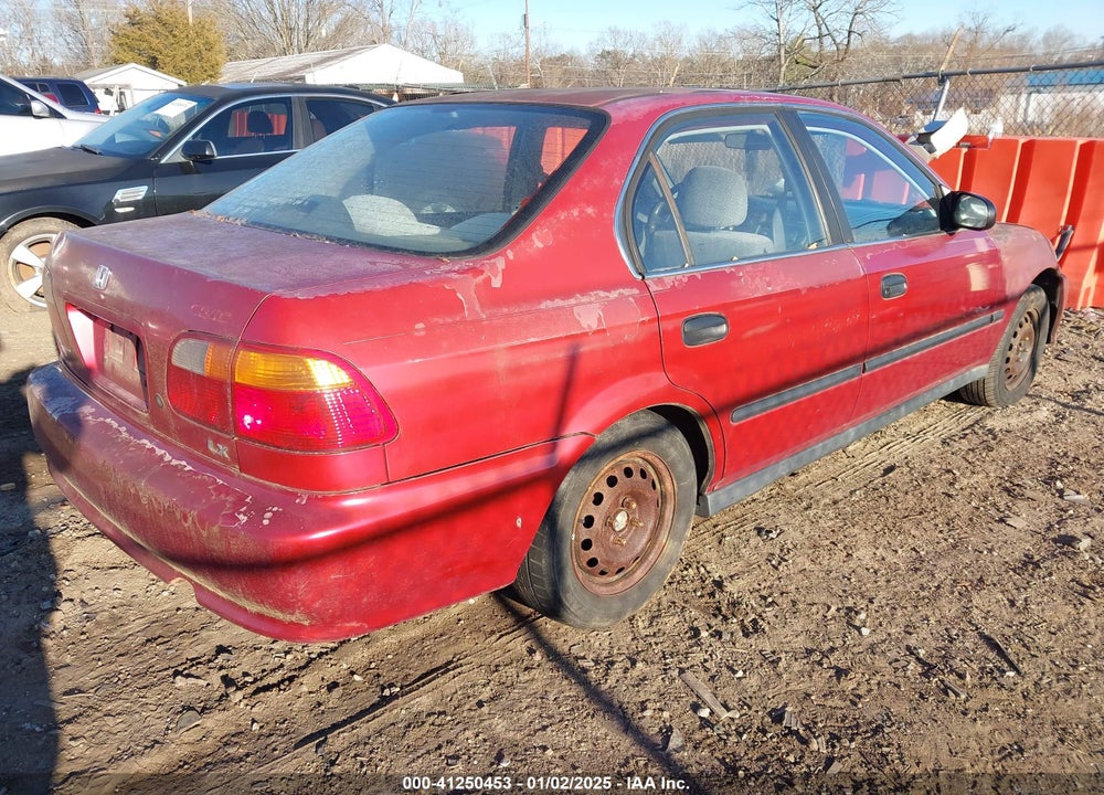 1999 HONDA CIVIC LX VIN: 1HGEJ6579XL014663