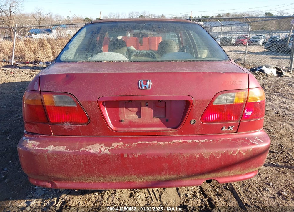 1999 HONDA CIVIC LX VIN: 1HGEJ6579XL014663