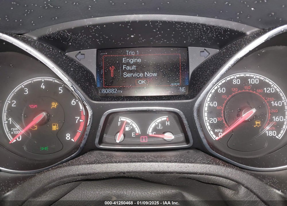 2017 FORD FOCUS ST VIN: 1FADP3L97HL307156