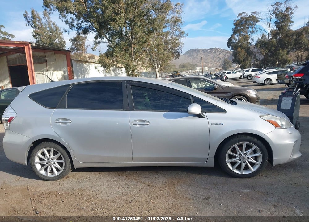 2012 TOYOTA PRIUS V FIVE VIN: JTDZN3EU2C3026608