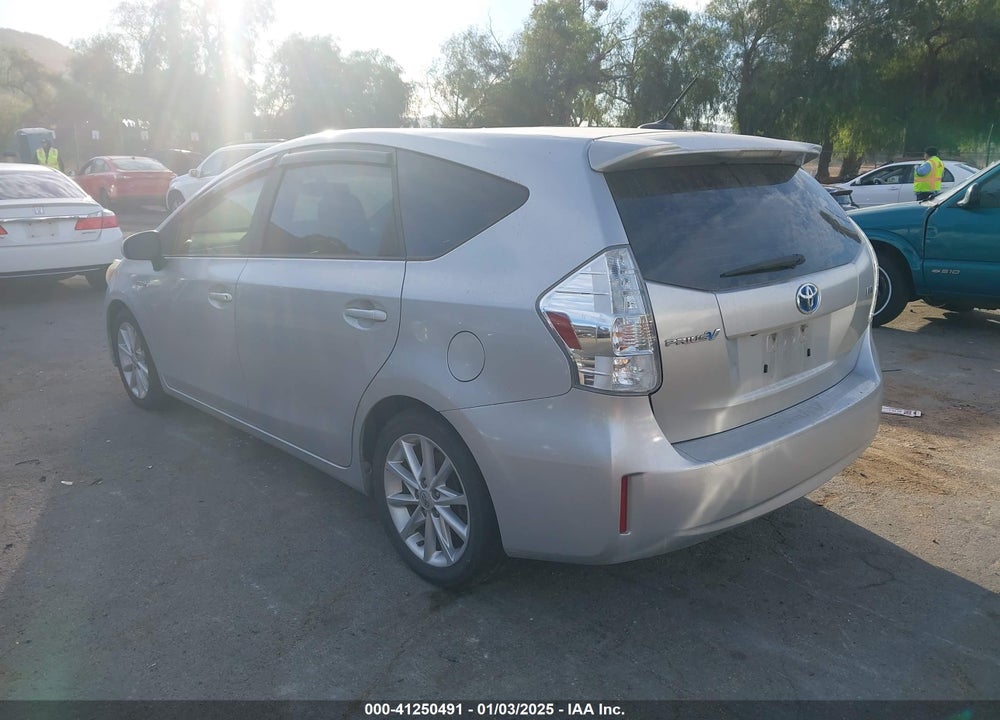 2012 TOYOTA PRIUS V FIVE VIN: JTDZN3EU2C3026608
