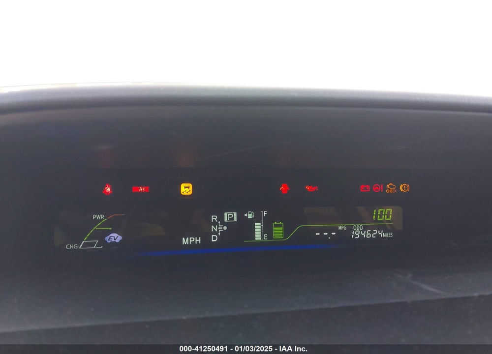 2012 TOYOTA PRIUS V FIVE VIN: JTDZN3EU2C3026608